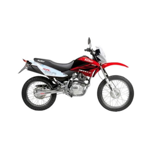 [24981063] MOTO KELLER MIRACLE 150 KN150GY ROJO