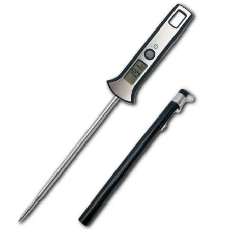 [43828006] TERMOMETRO DE COCINA DIGITAL DE ACERO C5748