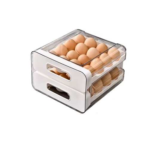 [17931011] HUEVERA PLASTICA 2 PISOS 32 HUEVOS C6127 
