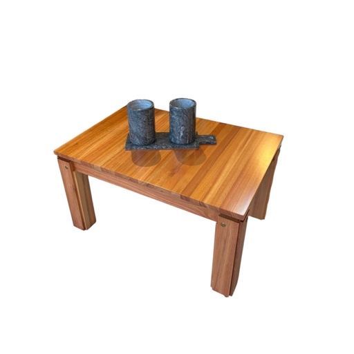 [14527015] MESA LA CAMPAGNOLA RATONA PINTA 0.80X0.55 CM EUCALIPTO MRAT80R