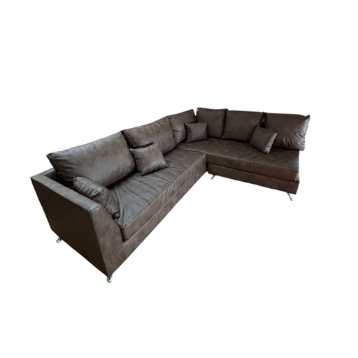 [14798026] SOFA TORONTO TALAMPAYA EN L 2.40X1.80 ECOCUERO VISON