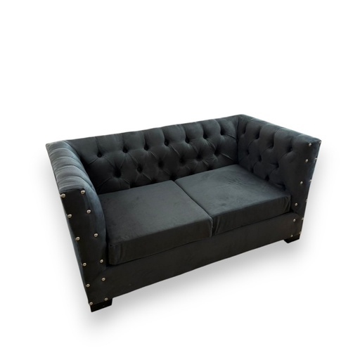 [14798028] SOFA ZEN NAPOLI 2 CUERPOS 1.45 X 0.80 PANA GRAFITO