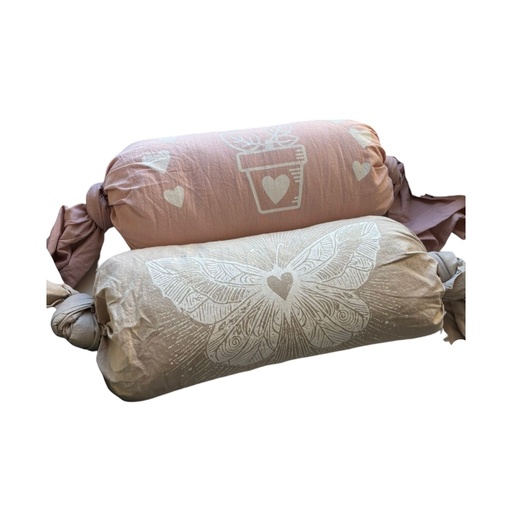 [13035033] ALMOHADON CARAMELO ESTAMPADO