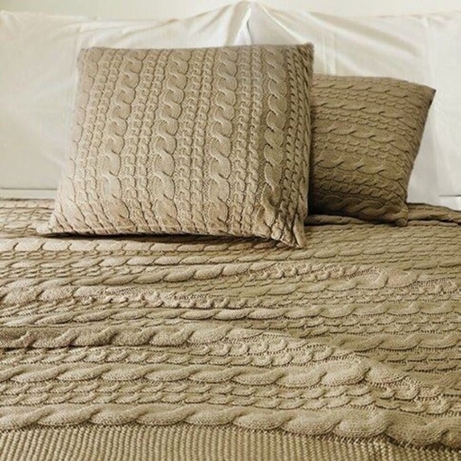 [12291094] MANTA MATYA CON ALMOHADON NATURAL 100X150 CM 3810221