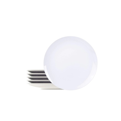 [11701122] PLATO TRAMONTINA POSTRE SOPHIA HO 21 CM X6
