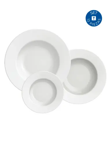 [11701124] SET X12 PLATOS TRAMONTINA MARIA AUGUSTA 96010/085