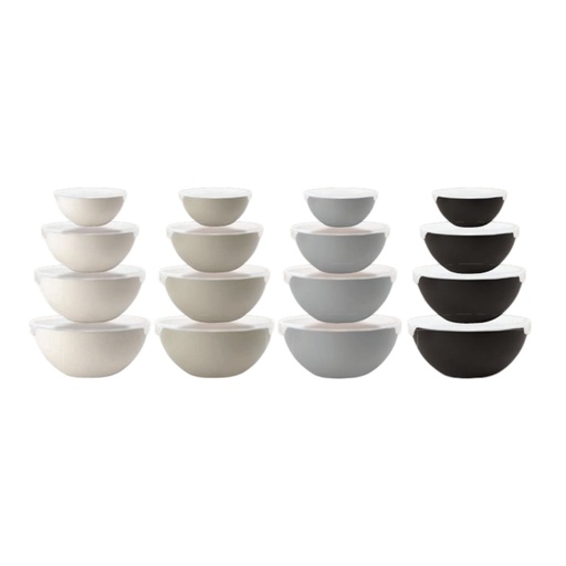 [11096052] SET X4 BOWL CAROL 34000 CON TAPA TRANSP COLOR