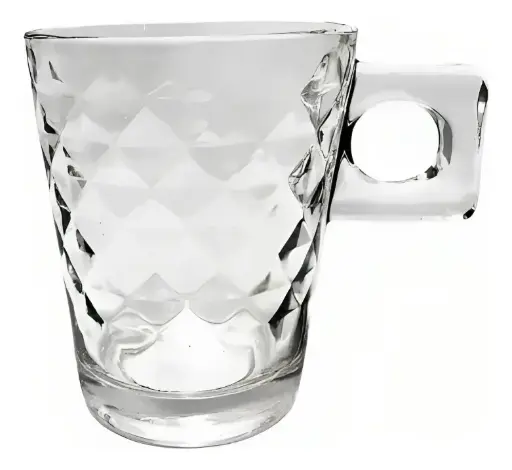 [11706063] SET X6 TAZAS VIDRIO HANOI 80CC CON ASA