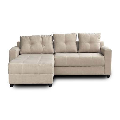 [14798113] SOFA ESQUINERO MANHATTAN 225x180 LINO FOXSI G2 BEIGE