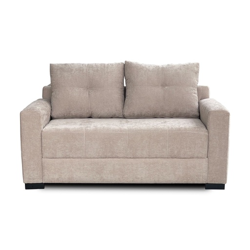 [14798118] SOFA MANHATTAN 2 CUERPOS 165x85 PANA FLOYD  G3 BEIGE 