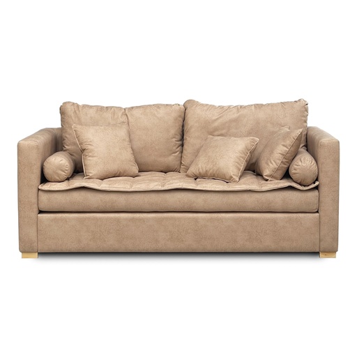 [14798123] SOFA BARCELONA 210x90 CUEROTEX G3 BEIGE 