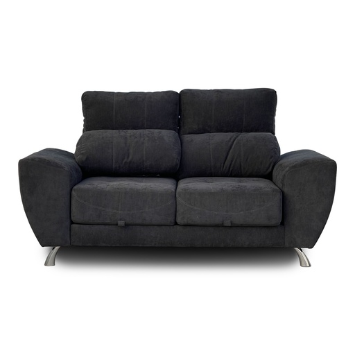 [14798127] SOFA ECLIPSE 2 CUERPOS 190X97 G4 PANA BEST GRIS OSCURO