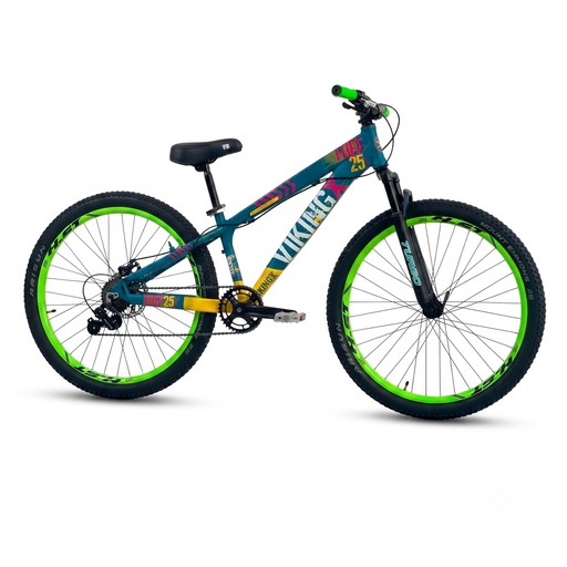 [23541117] BICICLETA VIKING TUFF 25 R26 7 VEL FRENO MECANICO