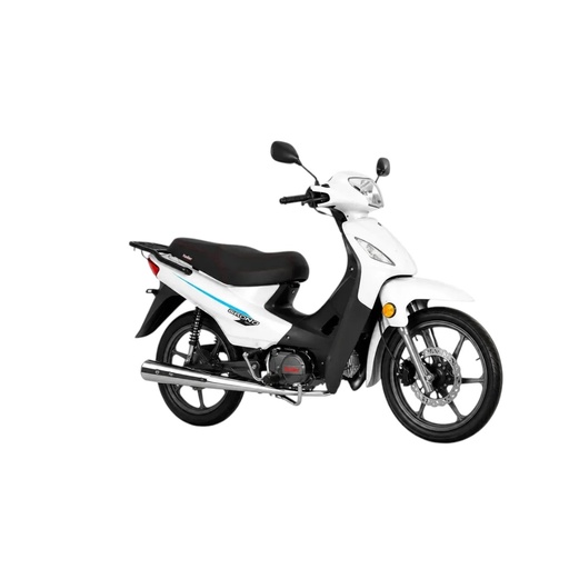 [24981031] MOTO KELLER CRONO CLASSIC FULL KN110-8 BLANCA