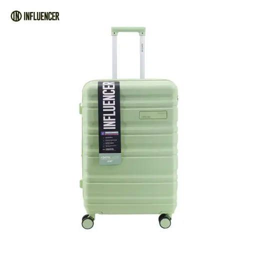 [33511309] VALIJA INFLUENCER 20" ABS VERDE 68.1006V2
