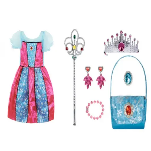 [34447396] DISFRAZ DE PRINCESA CON ACCESORIOS DI21