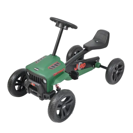 [34447081] CUATRICICLO A PEDAL BIPOKIDS JEEP CON VOLANTE