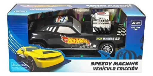 [34447818] AUTO HOTWHEELS A FRICCION 22 CM 96700 NEGRO