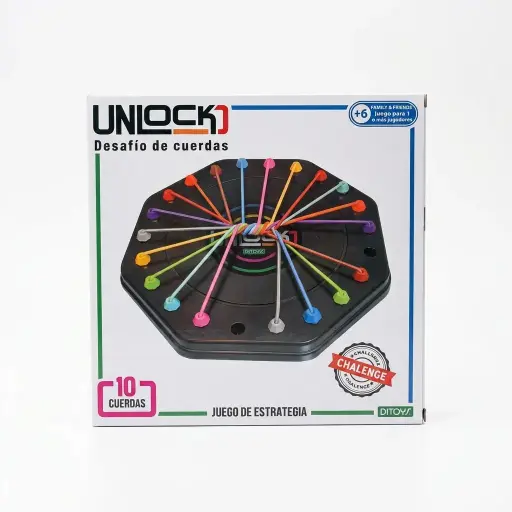 [34447822] JUEGO DE MESA UNLOCK DITOYS DESAFIO DE CUERDAS 3044