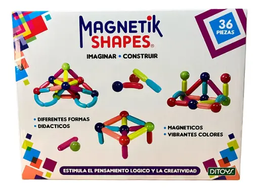 [34447230] BLOQUES MAGNETICOS DITOYS 36 PIEZAS 2862
